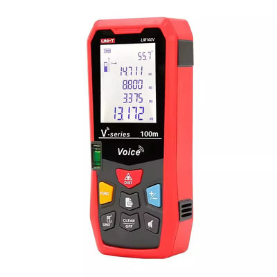 comprar Dispositivo de medição de distância por laser de 100 metros personalizado para o exterior UNI-T LM100V Fabricação em linha