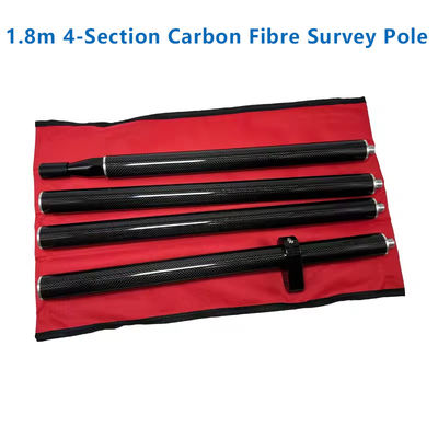 comprar Novo Polo de Pesquisa de 1,8M 1,8M Comprimento GPS PRISM POLE Polo de Fibra de Carbono GPS GNSS RTKSURVEYING TYPE,4 PCS Polos, 5/8x11 Thread Fabricação em linha