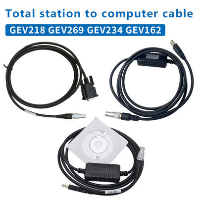 comprar GEV234 GEV269 GEV218 GEV162 Cabo de transmissão de dados para Lei-ca GPS GNSS Nível eletrônico digital Total Station TMTS 8pin+USB Fabricação em linha
