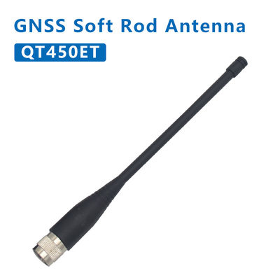 QT450ET 406-430MHz 2dBi Gain TNC-J Antenna UHF portátil flexível montada no chicote