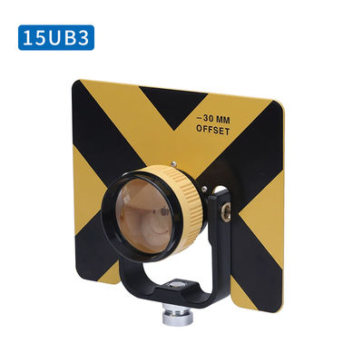 Prisma único 15UB3 Compatível com Topcon SOUTH FOIF Estação total de levantamento constante -30/0mm 5/8x11 Feminino suporte de fio de metal