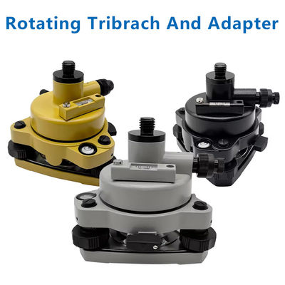 Tribrach e adaptador de rotação óptico para prismas GPS 5/8 
