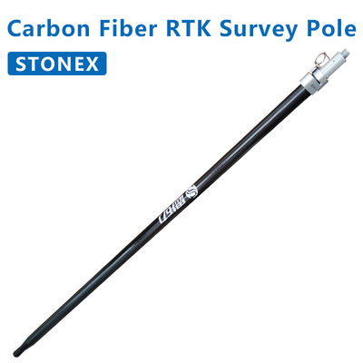 Pólo de extensão de fibra de carbono para GPS RTK GNSS Pólo telescópico Rover STONEX Pólo de pesquisa GPS