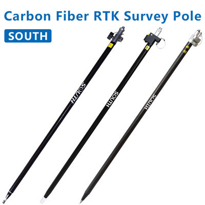 GPS RTK GNSS Telescópico Rover Pole Fibra de carbono Polo extensível para GPS Surveying SUD