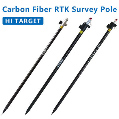 Pólo de extensão de fibra de carbono para GPS RTK GNSS Telescópica Pólus Rover HiTarget GPS Pólus de pesquisa