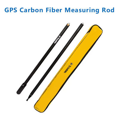 GPS RTK Esponja 2M Fibra de Carbono GPS Polos Geodésicos com 2 Seções com Logotipo Universal GPS Pole Centering Rod