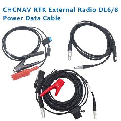 CHCNAV RTK Cabo de ligação de bateria Cabo de alimentação de rádio Externo Cabo de alimentação de rádio DL6 DL8 DL9 Cabo de dados para CHC GNSS CHCNAV