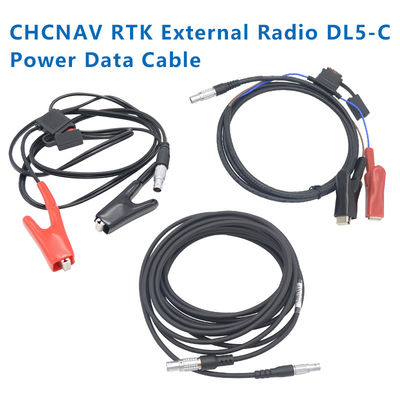 CHCNAV RTK Cabo de ligação de bateria Cabo de alimentação de rádio Externo Cabo de alimentação de rádio DL5-C1 Cabo de dados para GNSS de alta precisão X91