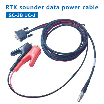 Hi-Target GC-3B UC-1 Cable multifuncional GPS RTK Echo Sounder Conexão com bateria Cable de dados em forma de Y