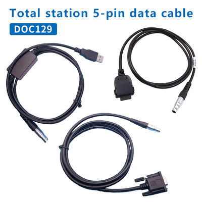 DOC129 Cabo de dados para TOPCON SOKKIA Estações totais ES/OS/PS para PC (win11) 5 Pin