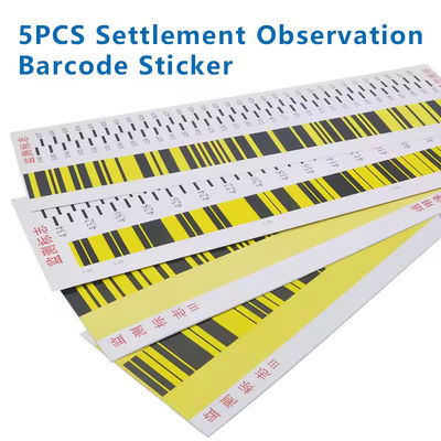 5PCS SETTLEMENT OBSERVATION BAR CODE STICKER PARA LEI-CA SOKK IA TRIMBLE FOIF RECURSO DE NIVEL DIGITAL O que é o que é o que é o que é?
