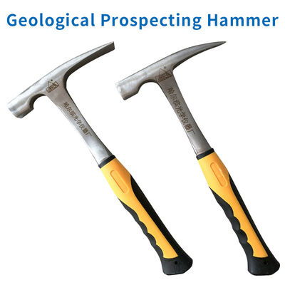 Martelo de garra profissional de aço de alto carbono martelo geológico de forja integrada ferramenta de hardware multifuncional para carpinteiro