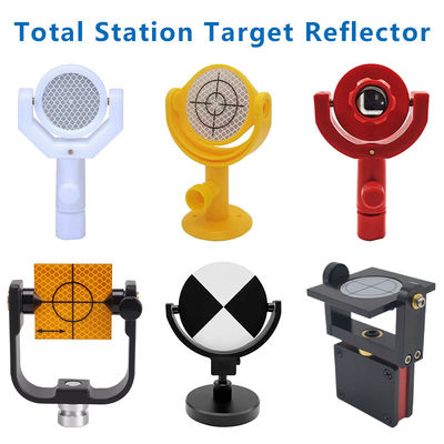 Estação Total Alvo Reflector Reflector Plate Reflector Adesivo Ângulo de 45 graus Reflector Prisma Reflector Rotativo Magnético