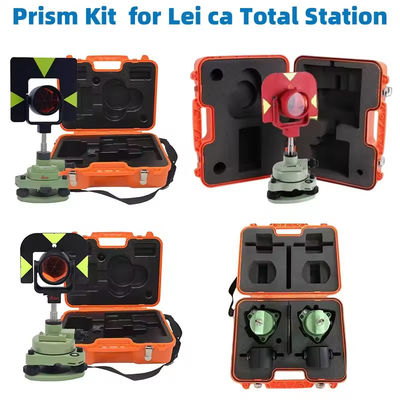 GPR111GPH1 GPR121 Kit de Prisma para LeicCa Total de Estações Instrumento de Pesquisa de Prisma Kit de Prisma Profissional de Traverso