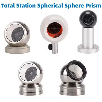 Estação Total Esfera Esférica Prisma Vidro Base Magnética Estação Total Prisma Esferográfica Equipamento de Pesquisa Terrestre