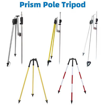Tripódio de alinhamento do prisma da estação total Tripódio de medição GPS Tripódio RTK Tripódio de fibra de carbono Leica Tripódio de 2,15 metros