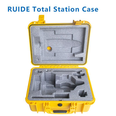 Nova caixa dura de plástico amarelo para instrumento de pesquisa RUIDE RTS822 TIANYU CTS630 Estação total
