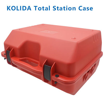 Original Red Kolida Total Station Nova caixa moldada por compressão KTS-442R8L KTS-442R4 KTS-462RLcaixa de instrumentos de corpo grande