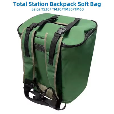 Green Color Soft Kit Mochila Bolsa de mão para Leica TS TM30 50 60Total Station Survey Bag