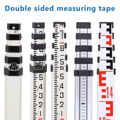 Tower Ruler Measuring Ruler Double Sided Telescopic Ruler 3m 5m 7m Thickened Tower Ruler with Blister Tower Ruler