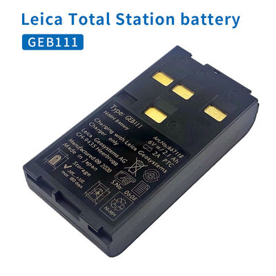 Bateria GEB111 para TPS TC RCS GS SR Series DINA03 10 Nível Eletrônico de Topografia NI-MH 6V 2100mAh