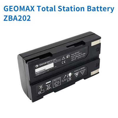Bateria 3400mAh ZBA203 ZBA202 Para Instrumentos de Topografia GEOMAX Zenith10 / 20 GNSS 7.4V 3400mAh