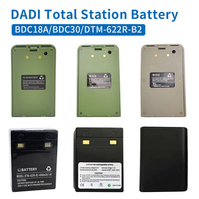 Bateria DADl 7.2V 3000mAh BDC30 Para Estação Total DADI DTM112 DTM102 Bateria Li-ion BDC18A DTM-622R-B2