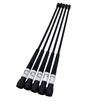 5PCS 450-470MHz TNC Whip Antenna 4dBi para Receptores GNSS RTK