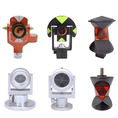 Mini Prisma de 25,4mm para Receptor GNSS RTK com Offset de 0/-30mm